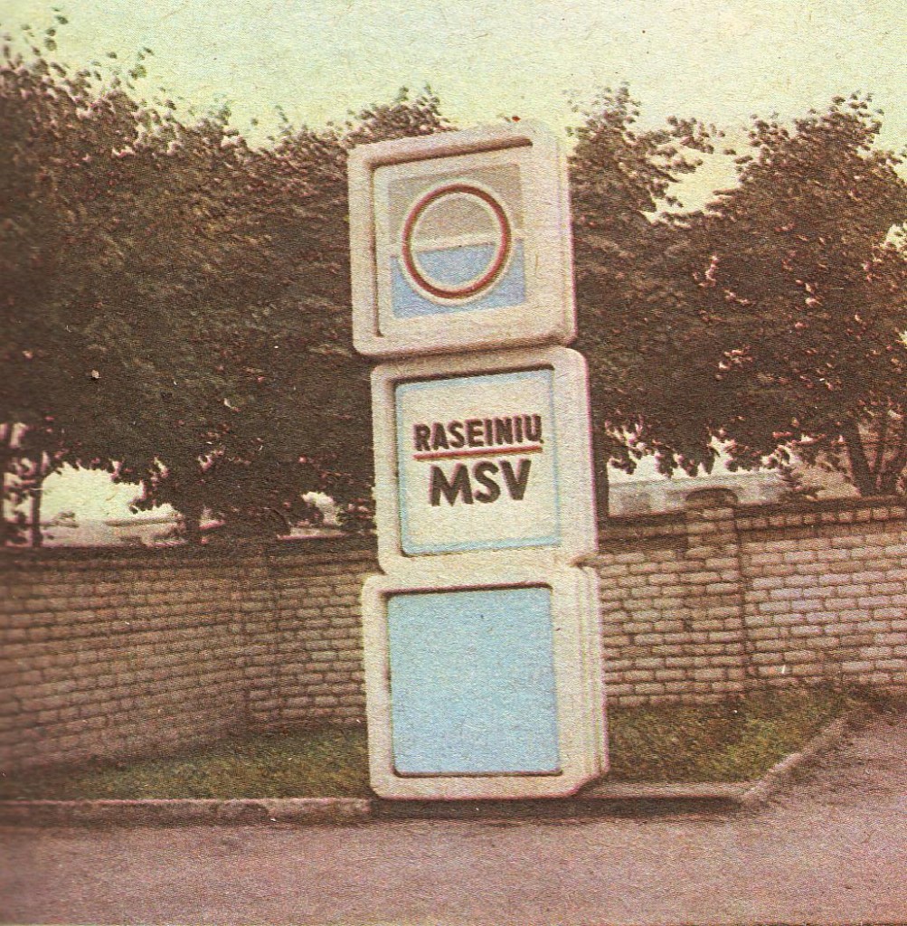 Prie MSV garažo